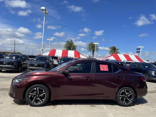 Rosewood Metallic 2024 Nissan Sentra SV