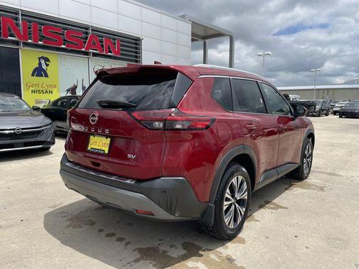 Scarlet Ember Tintcoat 2022 Nissan Rogue SV