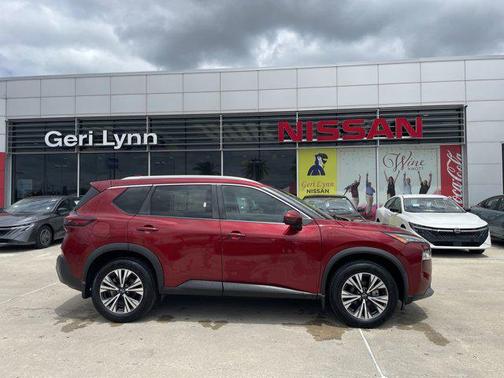 Scarlet Ember Tintcoat 2022 Nissan Rogue SV