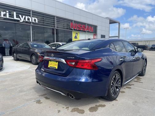 Deep Blue Pearl 2018 Nissan Maxima 3.5 Platinum