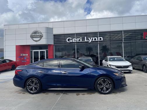 Deep Blue Pearl 2018 Nissan Maxima 3.5 Platinum