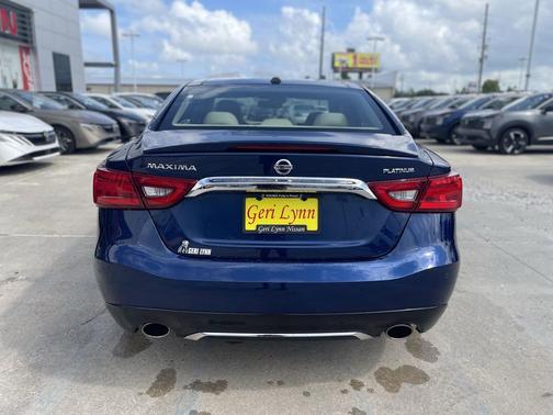 Deep Blue Pearl 2018 Nissan Maxima 3.5 Platinum
