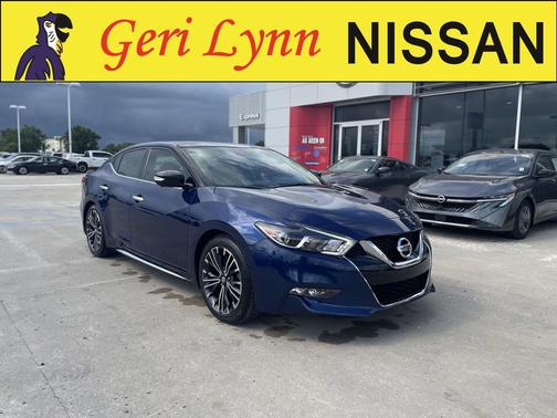 Deep Blue Pearl 2018 Nissan Maxima 3.5 Platinum
