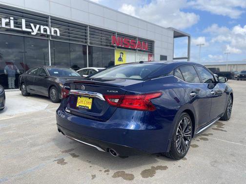 Deep Blue Pearl 2018 Nissan Maxima 3.5 Platinum