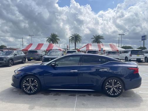 Deep Blue Pearl 2018 Nissan Maxima 3.5 Platinum