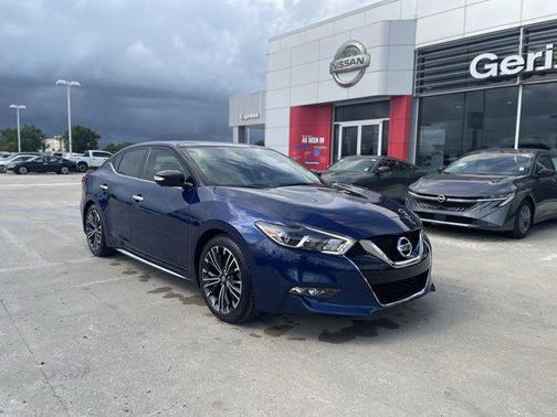 Deep Blue Pearl 2018 Nissan Maxima 3.5 Platinum