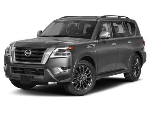 Super Black 2021 Nissan Armada Platinum 4WD