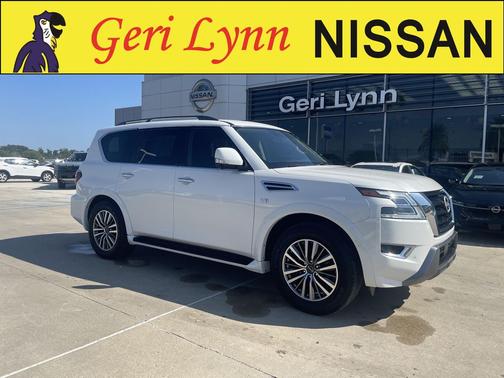 Aspen White Tricoat 2021 Nissan Armada SL 2WD