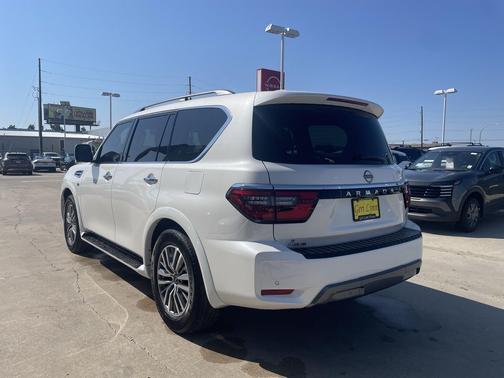 Aspen White Tricoat 2021 Nissan Armada SL 2WD