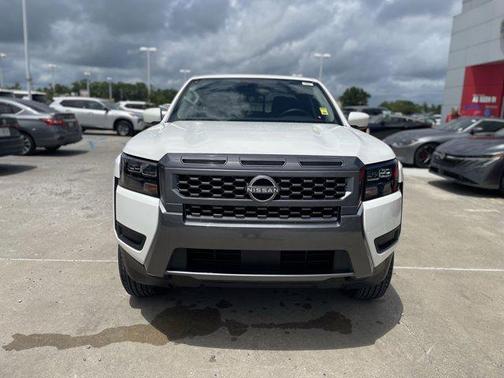 Glacier White 2026 Nissan Frontier SV