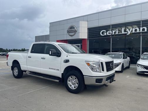 Glacier White 2019 Nissan Titan XD SV