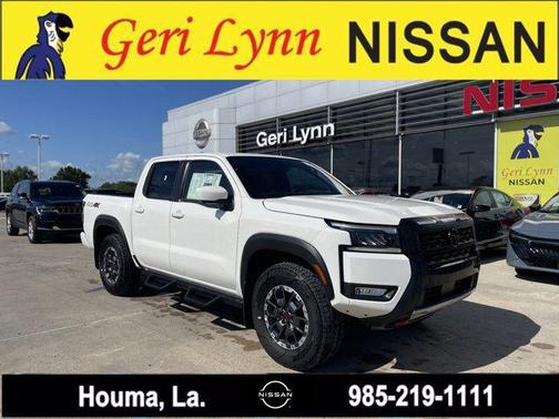 Glacier White 2026 Nissan Frontier PRO-4X