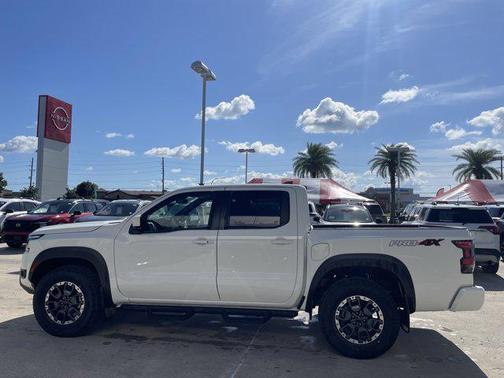 Glacier White 2026 Nissan Frontier PRO-4X