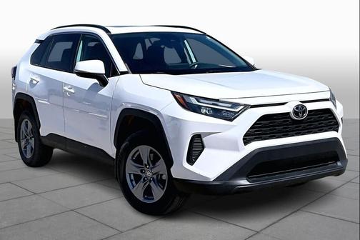 White 2022 Toyota RAV4 XLE