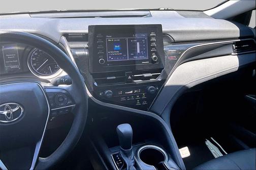 Super White 2021 Toyota Camry LE