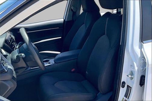Super White 2021 Toyota Camry LE