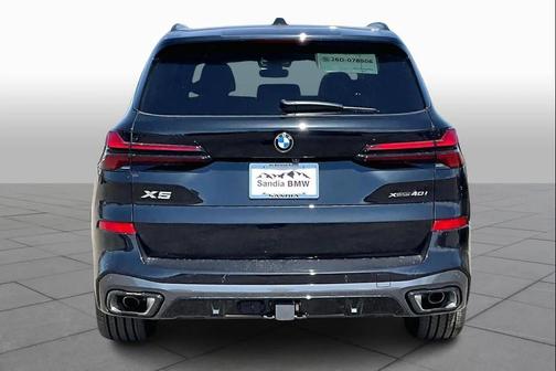 Black Sapphire Metallic 2026 BMW X5 xDrive40i