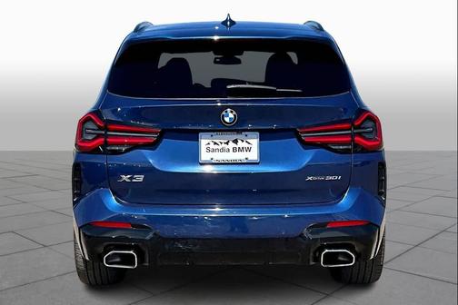Phytonic Blue Metallic 2022 BMW X3 xDrive30i