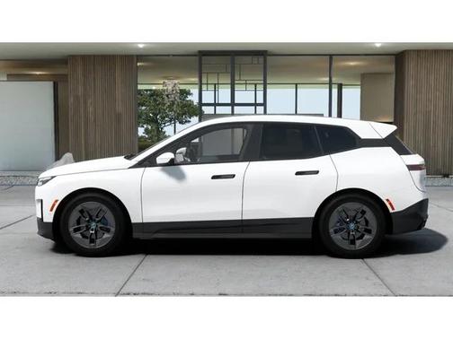 White 2025 BMW iX xDrive50