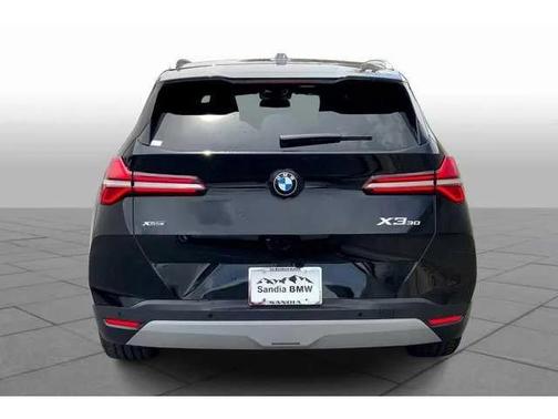 Black Sapphire Metallic 2025 BMW X3 30 xDrive