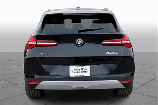 Black Sapphire Metallic 2026 BMW X3 30 xDrive