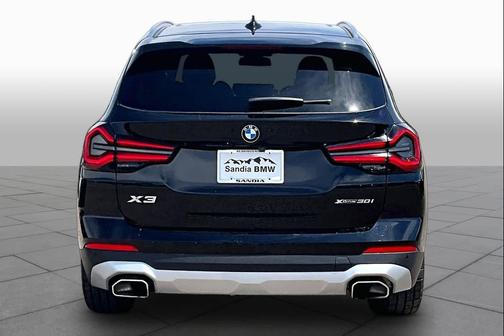 Jet Black 2023 BMW X3 xDrive30i