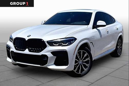 Mineral White Metallic 2023 BMW X6 xDrive40i