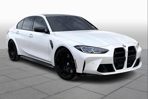 Frozen Brilliant White Metallic 2022 BMW M3 Competition xDrive
