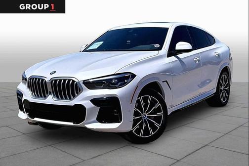 Mineral White Metallic 2023 BMW X6 xDrive40i