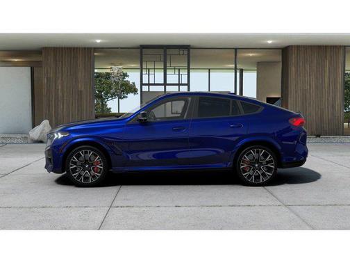 Marina Bay Blue Metallic 2026 BMW X6 M Competition