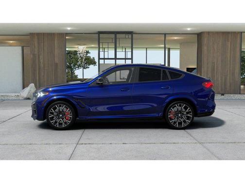 Marina Bay Blue Metallic 2026 BMW X6 M Competition