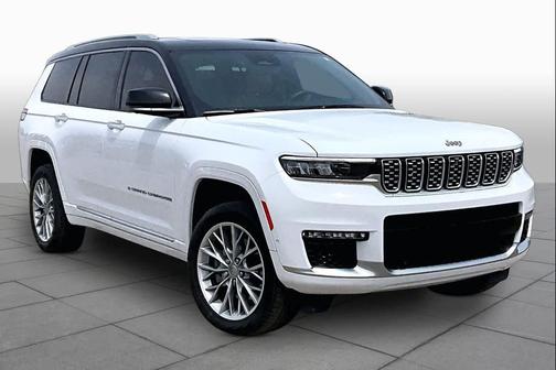 Bright White Clearcoat 2023 Jeep Grand Cherokee L Summit