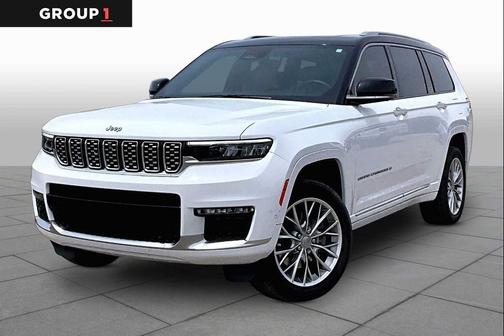 Bright White Clearcoat 2023 Jeep Grand Cherokee L Summit