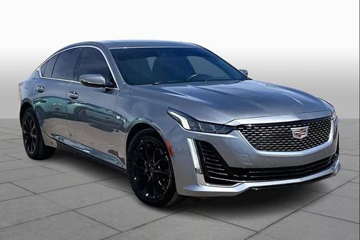 Satin Steel Metallic 2022 Cadillac CT5 Premium Luxury