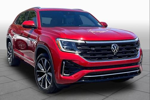 Aurora Red Metallic 2024 Volkswagen Atlas Cross Sport 2.0T SEL Premium
