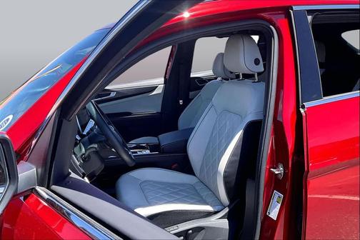 Aurora Red Metallic 2024 Volkswagen Atlas Cross Sport 2.0T SEL Premium