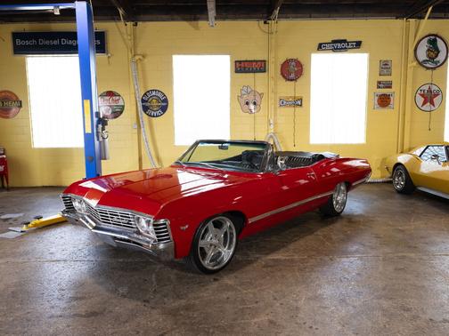 Red 1967 Chevrolet Impala Base