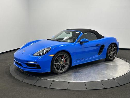 Shark Blue 2025 Porsche 718 Boxster S