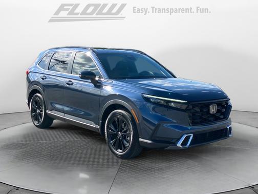 Canyon River Blue Metallic 2025 Honda CR-V Hybrid