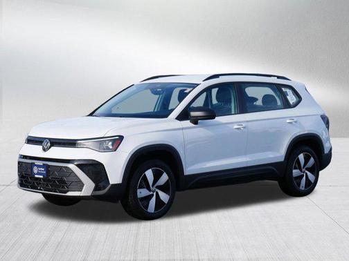 Pure White 2025 Volkswagen Taos 1.5T S