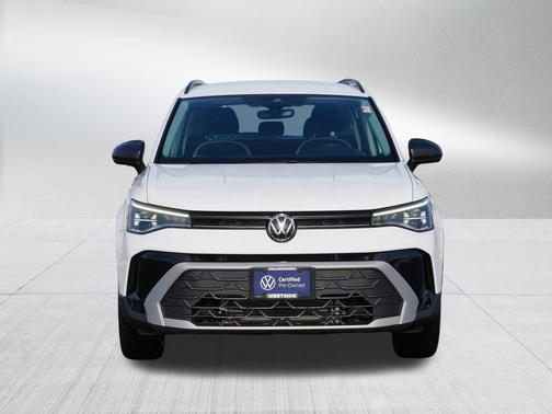 Pure White 2025 Volkswagen Taos 1.5T S