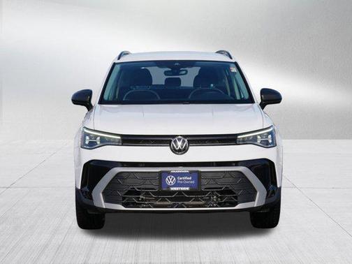Pure White 2025 Volkswagen Taos 1.5T S