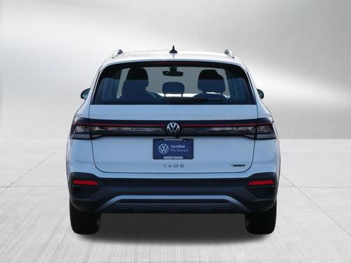 Pure White 2025 Volkswagen Taos 1.5T S