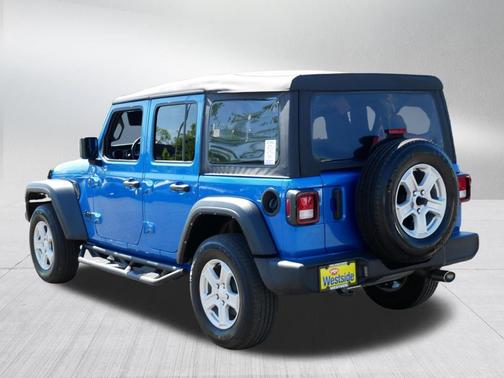 Hydro Blue Pearlcoat 2022 Jeep Wrangler Unlimited Sport