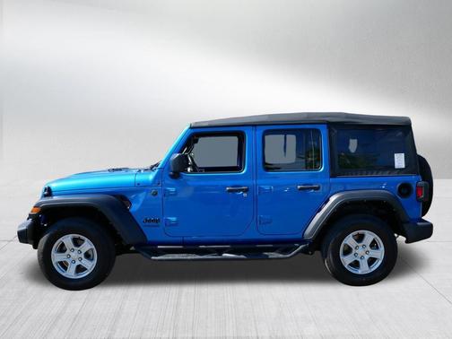 Hydro Blue Pearlcoat 2022 Jeep Wrangler Unlimited Sport