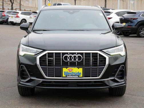 Mythos Black Metallic 2023 Audi Q3 45 S line Premium Plus