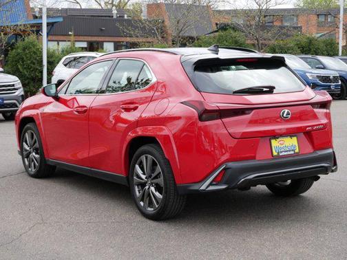 Redline with Obsidian Roof 2024 Lexus UX 250h F Sport