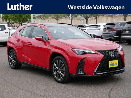 Redline with Obsidian Roof 2024 Lexus UX 250h F Sport