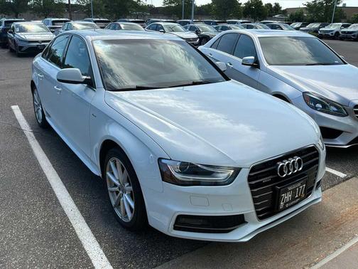 Glacier White Metallic 2016 Audi A4 2.0T Premium