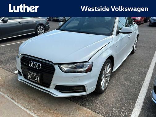 Glacier White Metallic 2016 Audi A4 2.0T Premium